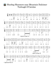 Sheebeg and Sheemore for Easy Mountain Dulcimer
