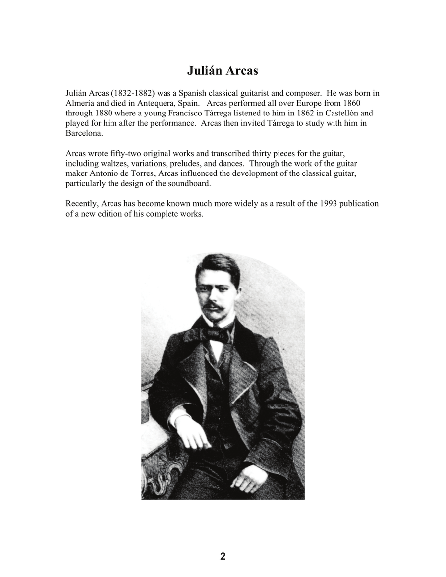 Julian Arcas: 10 Pieces from the Romantic Era For Low G Ukulele Ukulele scores gallery preview page 4