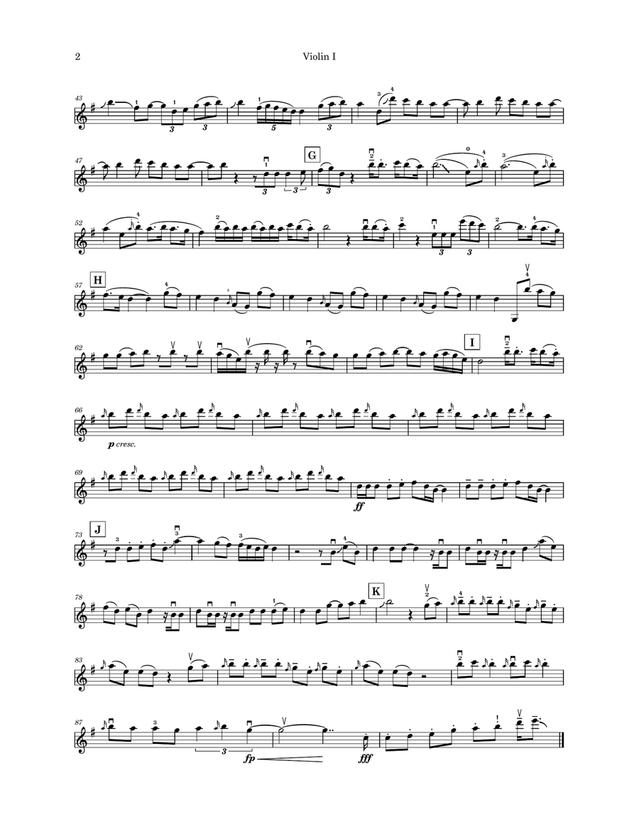 Cuff It String Quartet scores gallery preview page 5