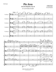 Pie Jesu from the Requiem, Op. 48 for 6-part Trombone Ensemble mini preview