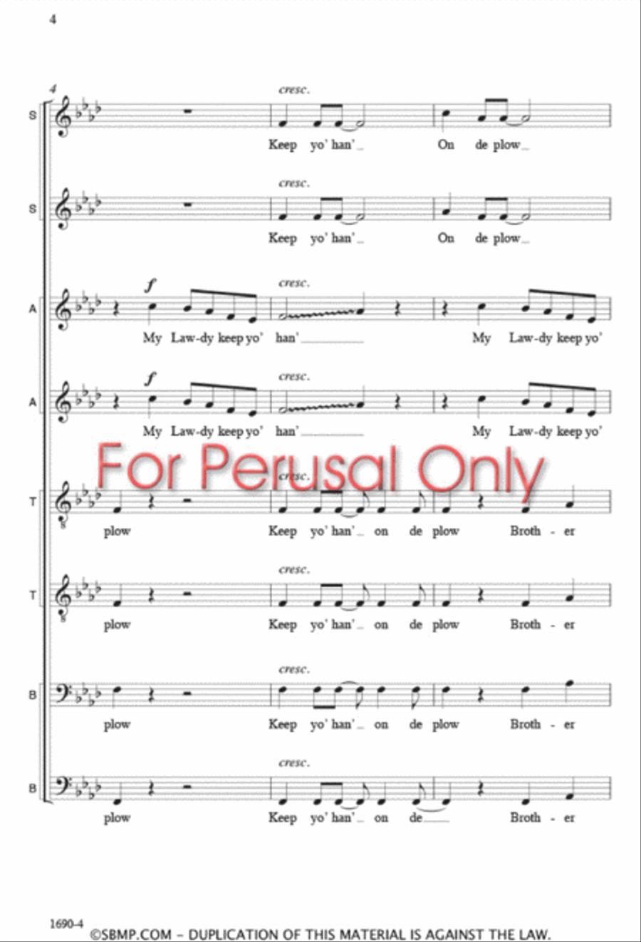 Hold On - SSAATTBB Hold On - SSAATTBB SSAATTBB scores gallery preview page 3