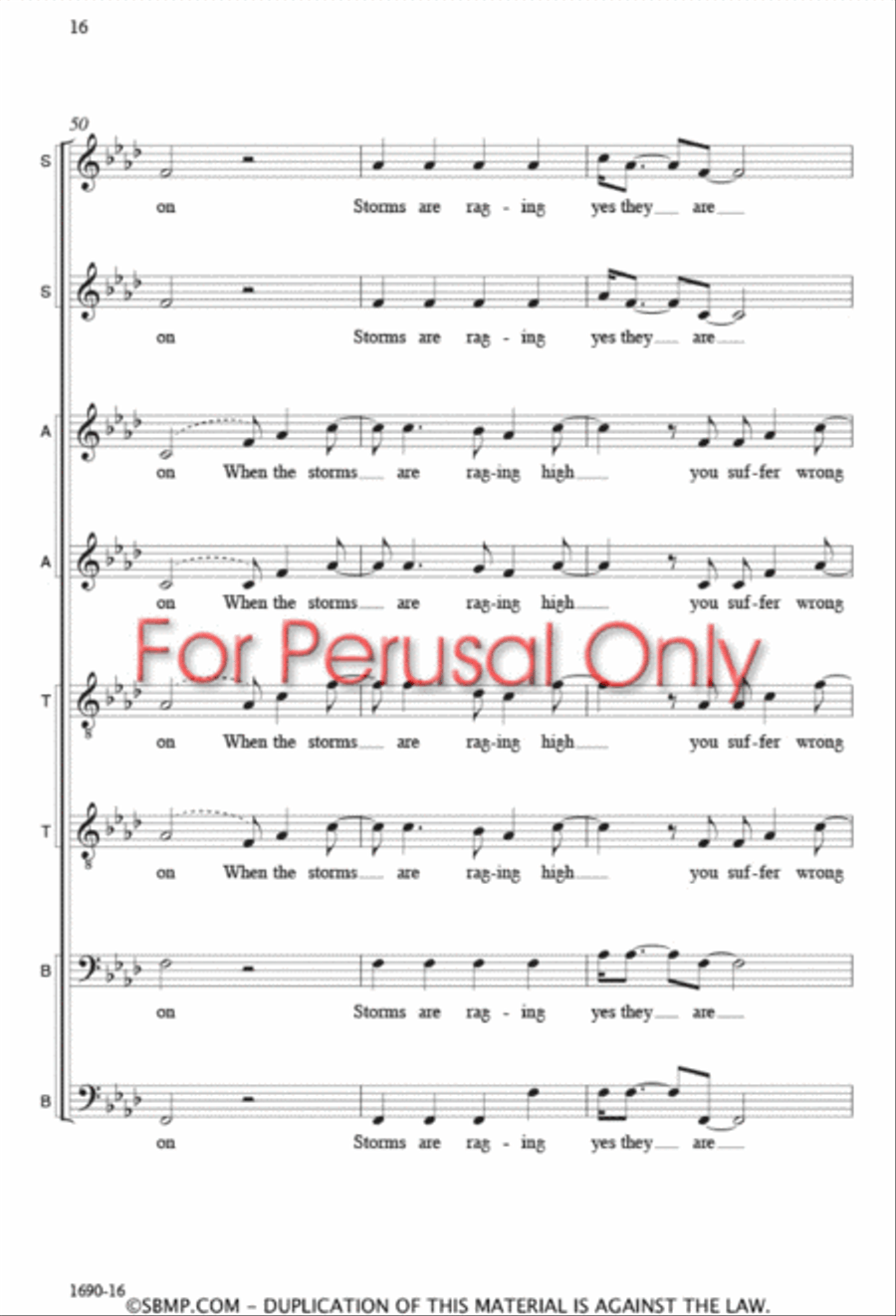 Hold On - SSAATTBB Hold On - SSAATTBB SSAATTBB scores gallery preview page 15