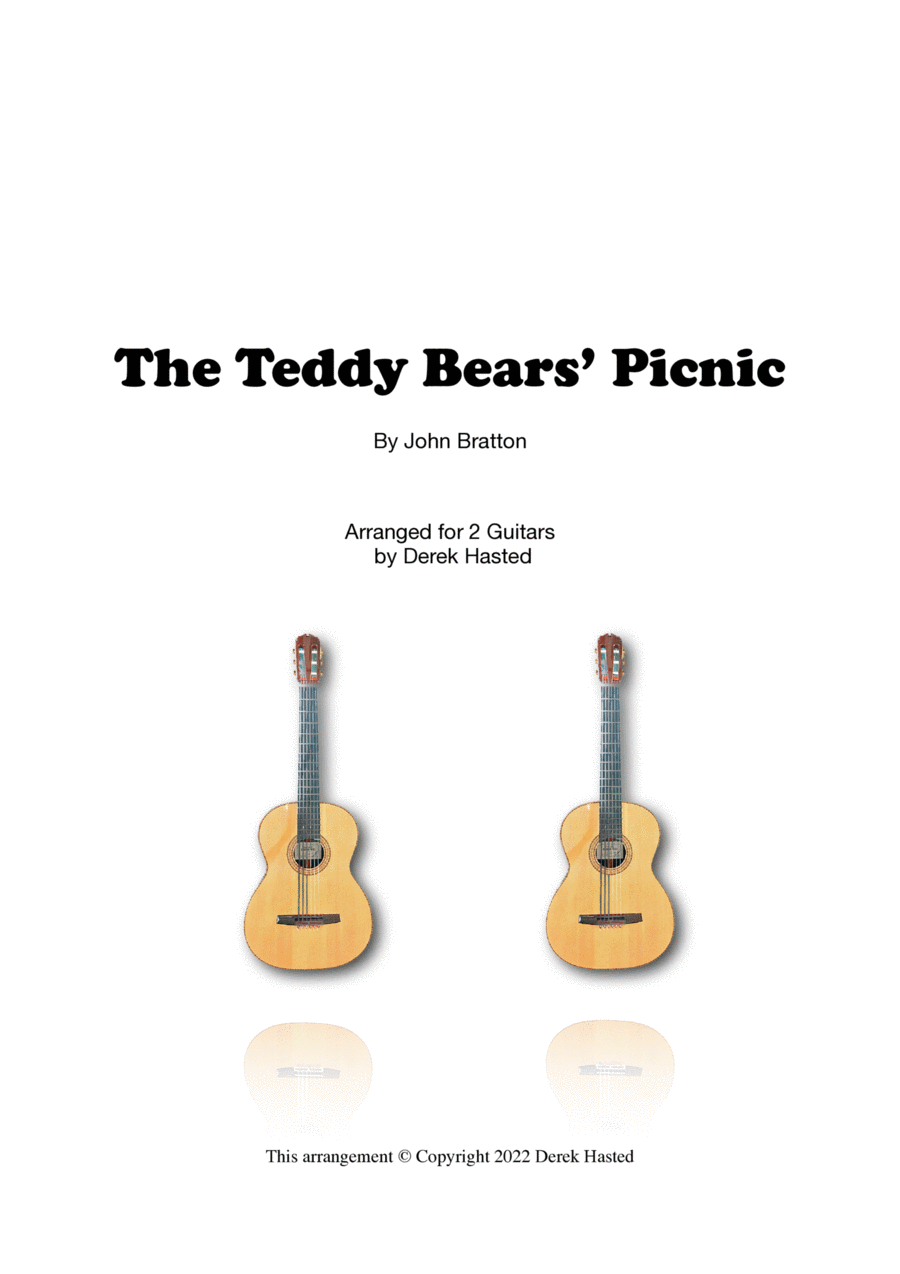 Teddy Bears' Picnic - Guitar Duet Classical Guitar scores gallery preview page 1
