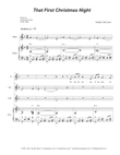 That First Christmas Night (Duet for Soprano and Alto solo)