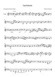 Lacrimosa in Cb Major - For Violin