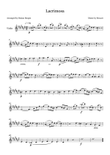 Lacrimosa in F# Major - For Violin