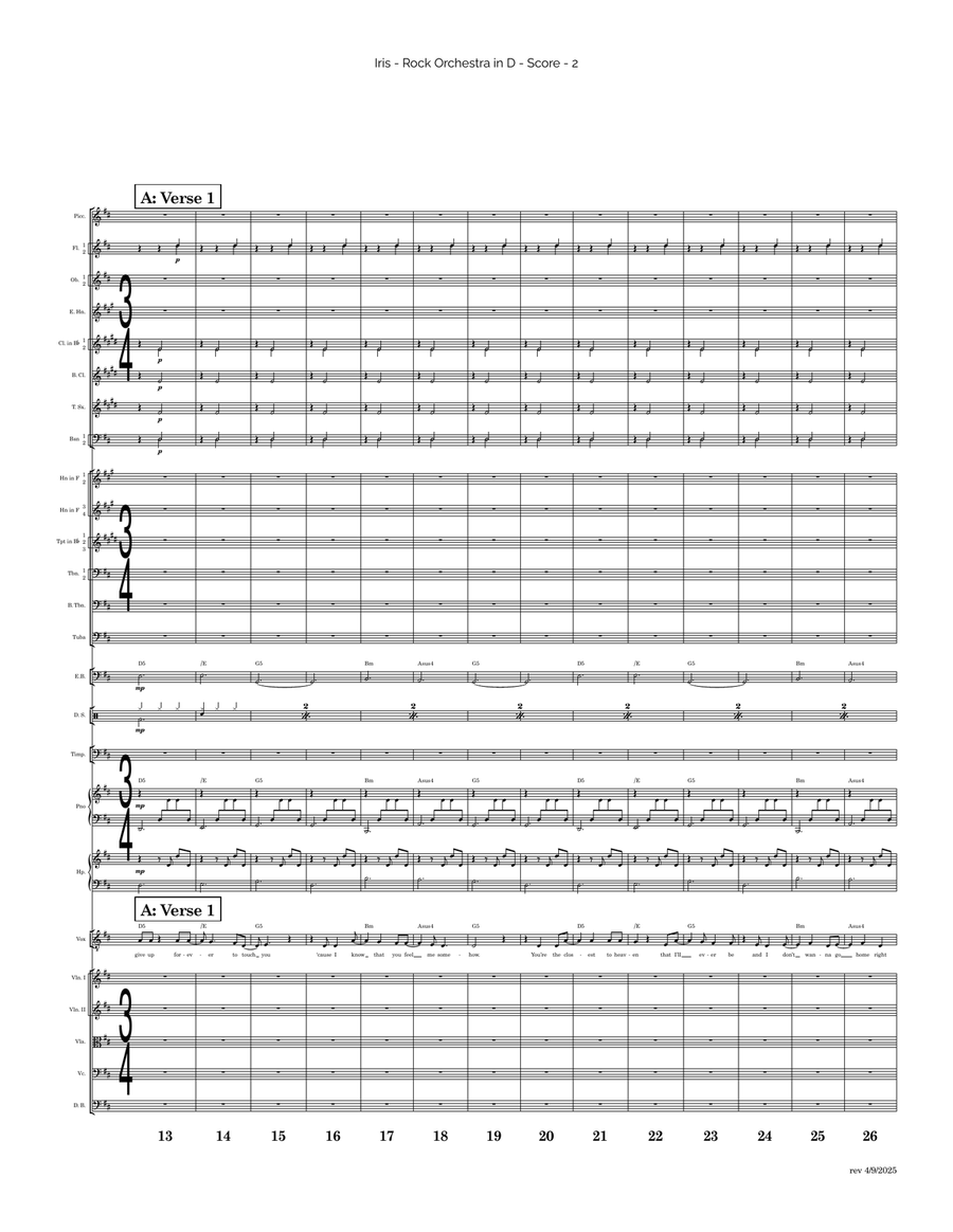 Iris Full Orchestra scores gallery preview page 2