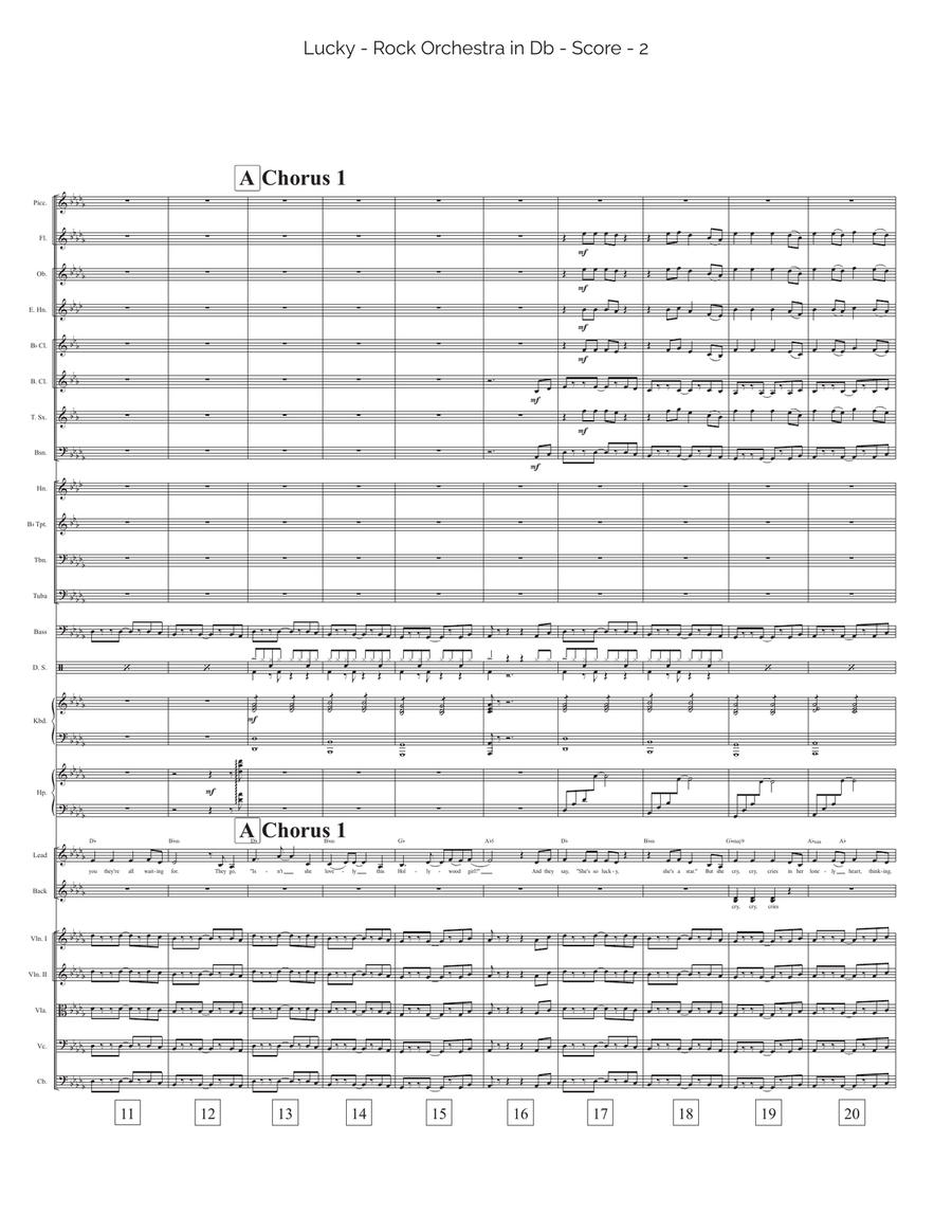 Lucky Full Orchestra scores gallery preview page 2