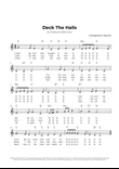 Deck The Halls (Key of C Major)