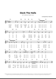 Deck The Halls (Key of E-Flat Major)