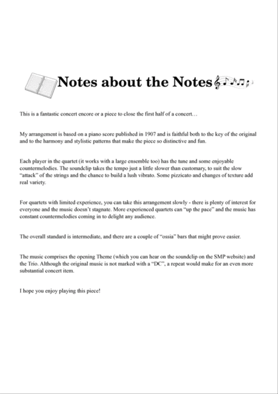 Teddy Bears' Picnic - String Quartet String Quartet scores gallery preview page 3