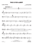 This Is For Albert (arr. Mark Taylor) - Alternate Trombone mini preview