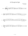 All Through the Night (Alto Sax Solo) mini preview