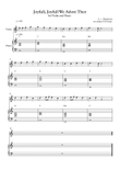 Joyfull, Joyfull We Adore Thee for Violin solo and Piano