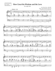How Great the Wisdom and the Love Organ Prelude Solo