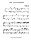 'Tis So Sweet to Trust in Jesus -- Piano Solo (a la Schumann)