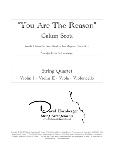 You Are The Reason