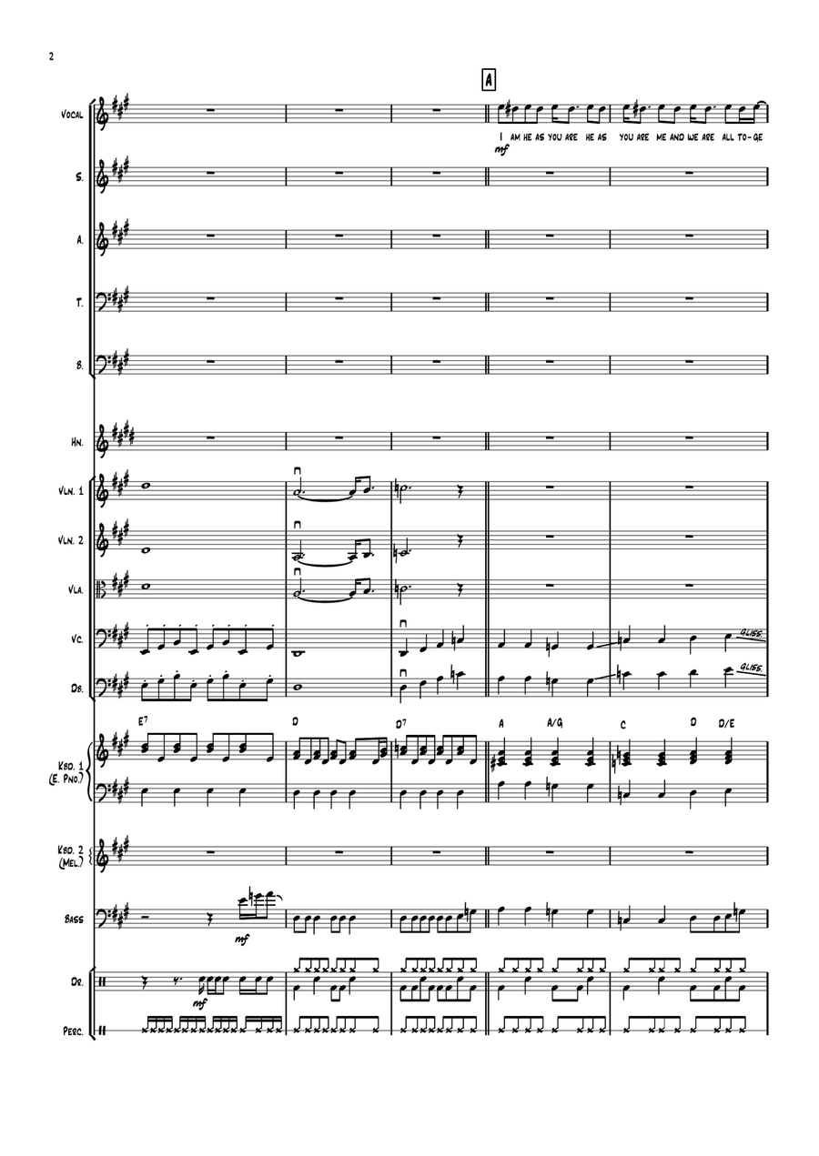 I Am The Walrus Large Ensemble scores gallery preview page 2
