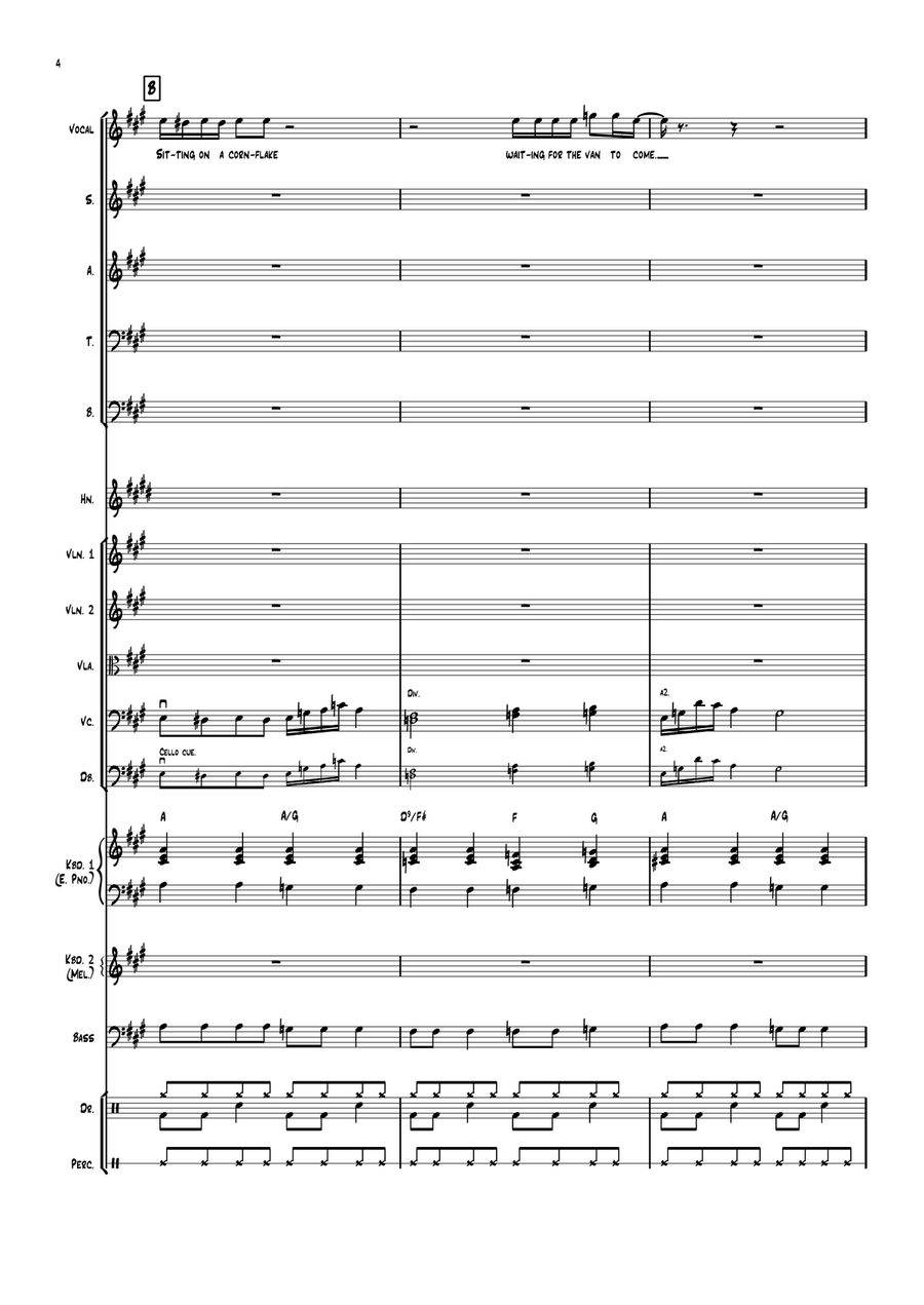 I Am The Walrus Large Ensemble scores gallery preview page 4