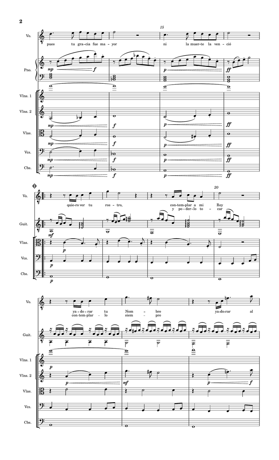 Adorar al Rey Adorar al Rey 4-Part scores gallery preview page 2