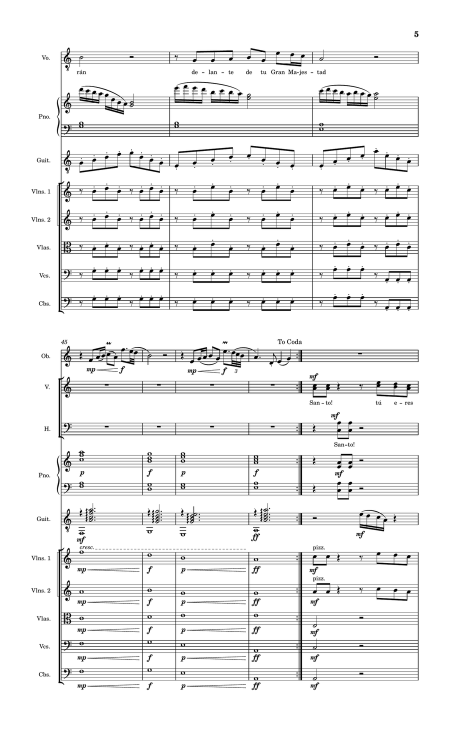 Adorar al Rey Adorar al Rey 4-Part scores gallery preview page 5