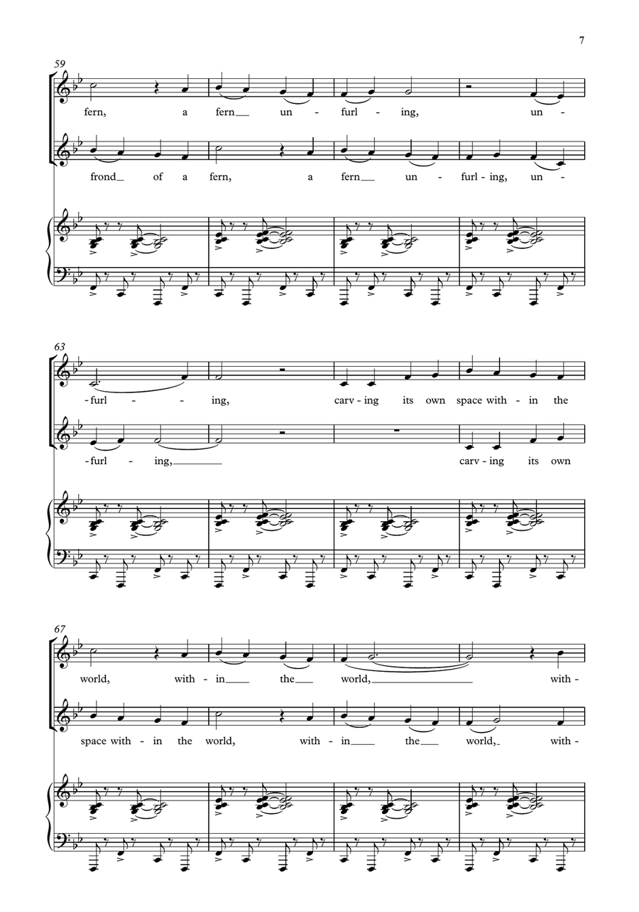 Our Voice Our Voice SSA scores gallery preview page 8