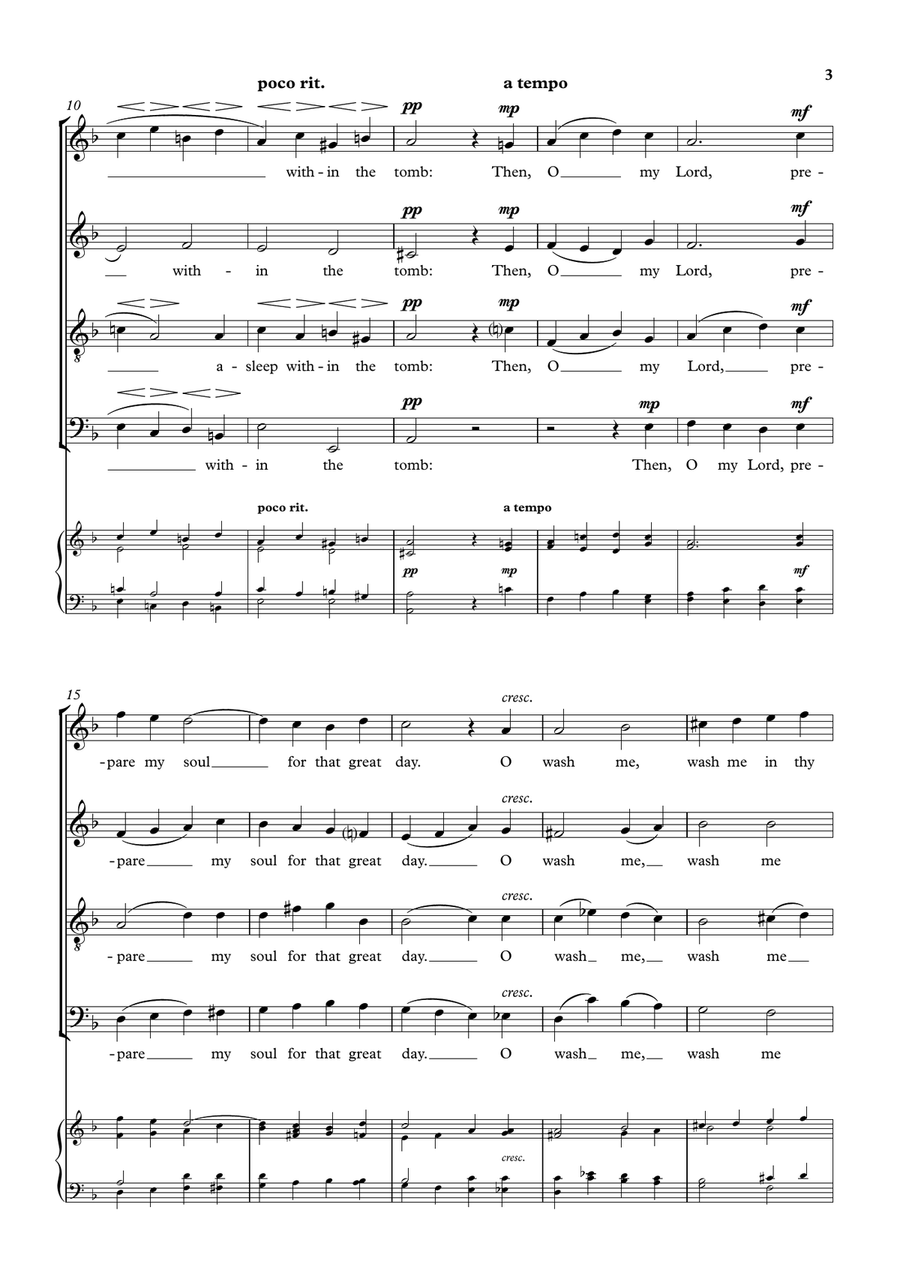 A few more years shall roll 4-Part scores gallery preview page 3