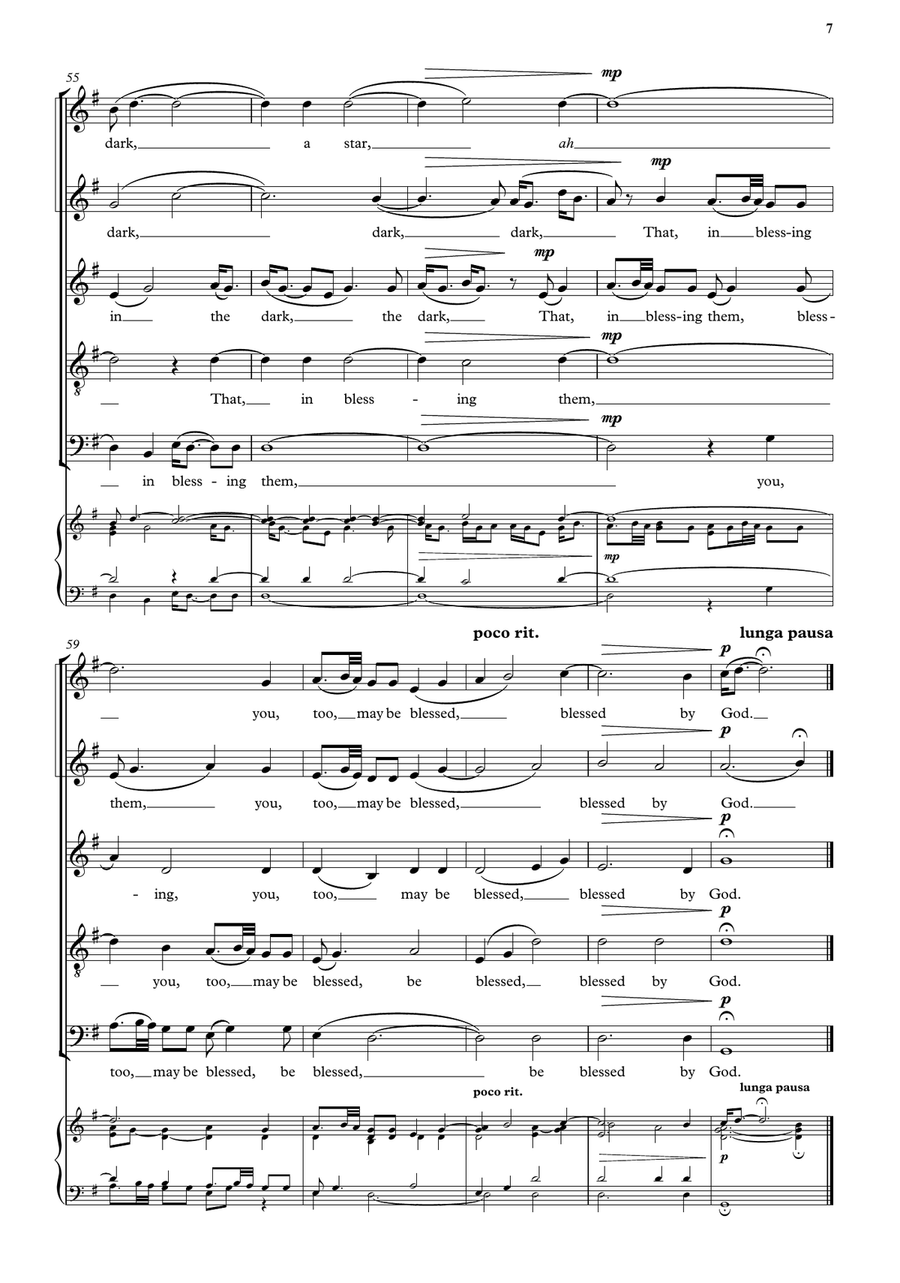 A Gaelic Blessing A Gaelic Blessing SSATB scores gallery preview page 3