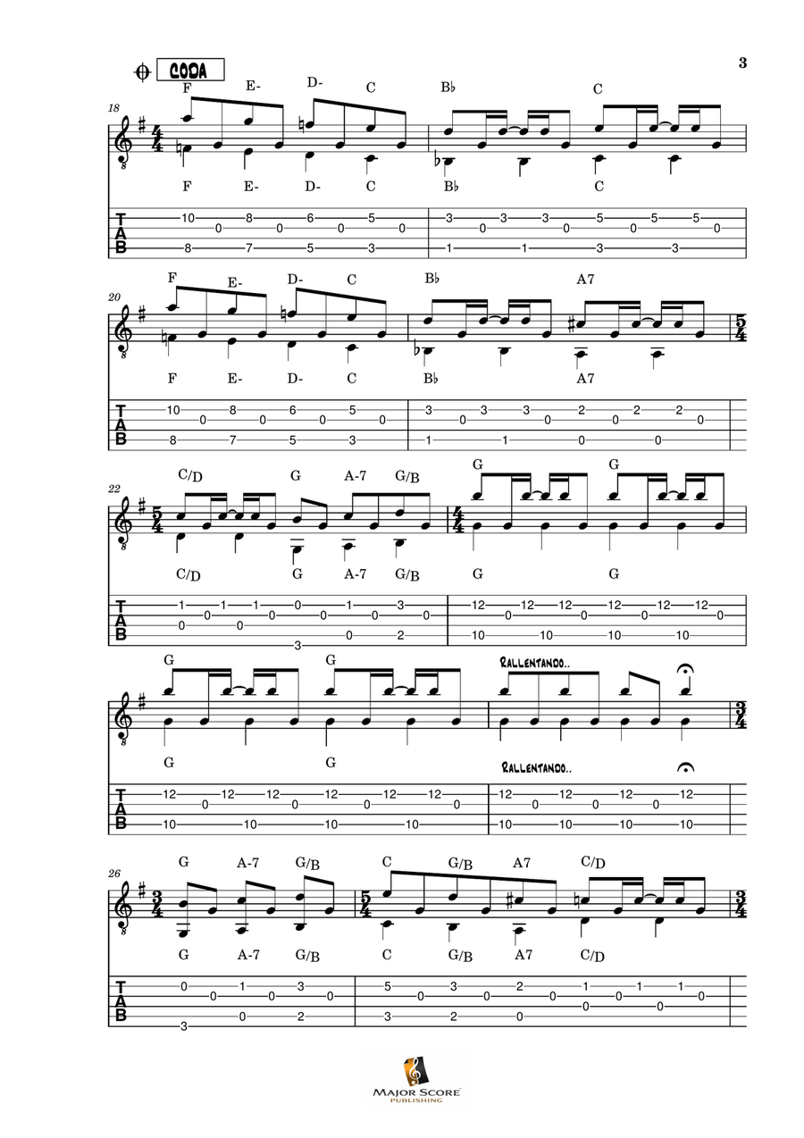 Blackbird Blackbird Acoustic Guitar scores gallery preview page 3