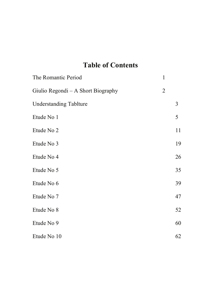 Giulio Regondi: Ten Etudes For Low G Ukulele Ukulele scores gallery preview page 2