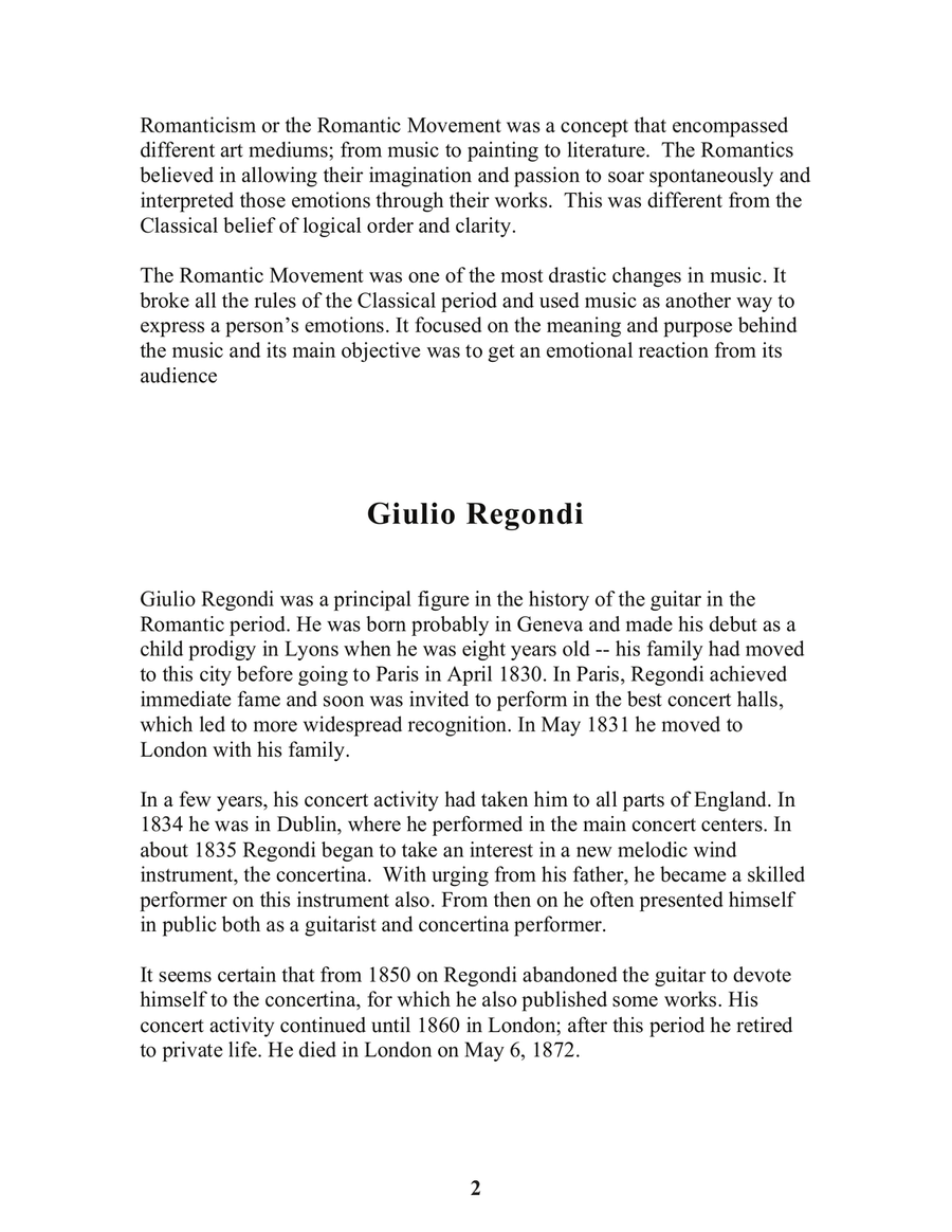 Giulio Regondi: Ten Etudes For Low G Ukulele Ukulele scores gallery preview page 4