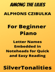Among the Lilies Beginner Piano Sheet Music