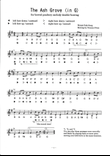 The Ash Grove (in G) for Bowed Psaltery Melody Double-Bowing