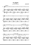 Ave Maria (Bach-Gounod) in F Major for Piano and Voice