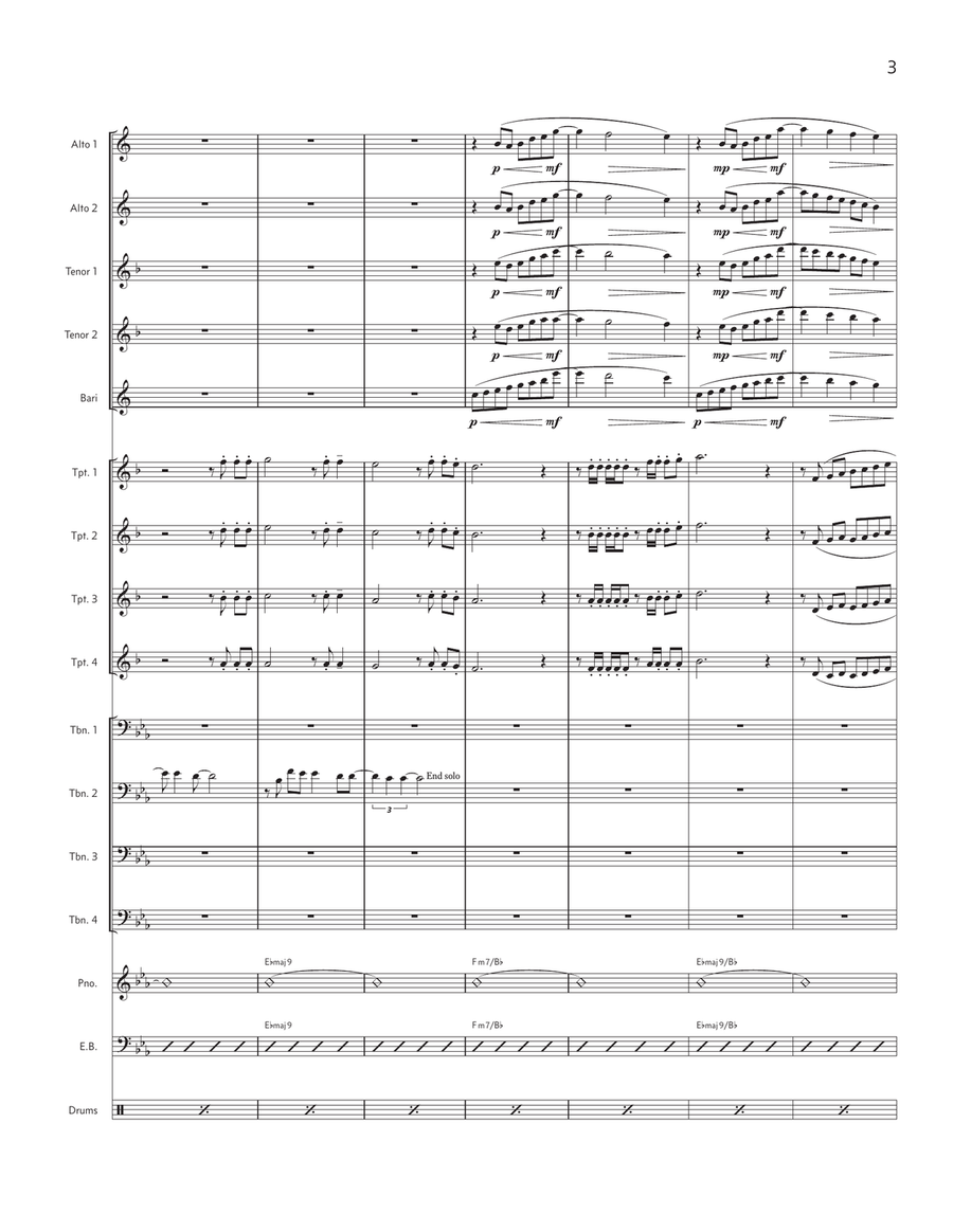 At Seventeen At Seventeen Jazz Ensemble scores gallery preview page 3