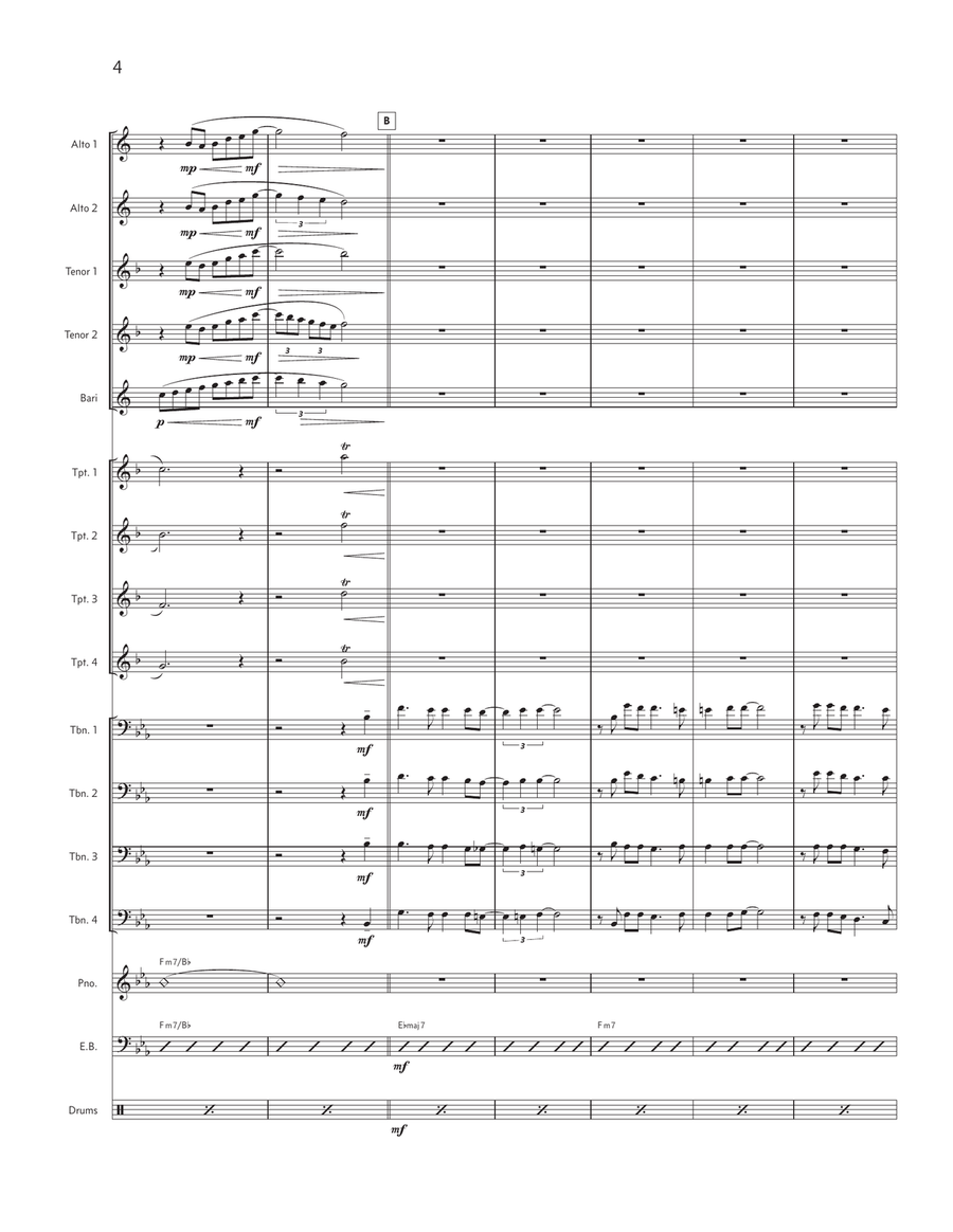 At Seventeen At Seventeen Jazz Ensemble scores gallery preview page 4