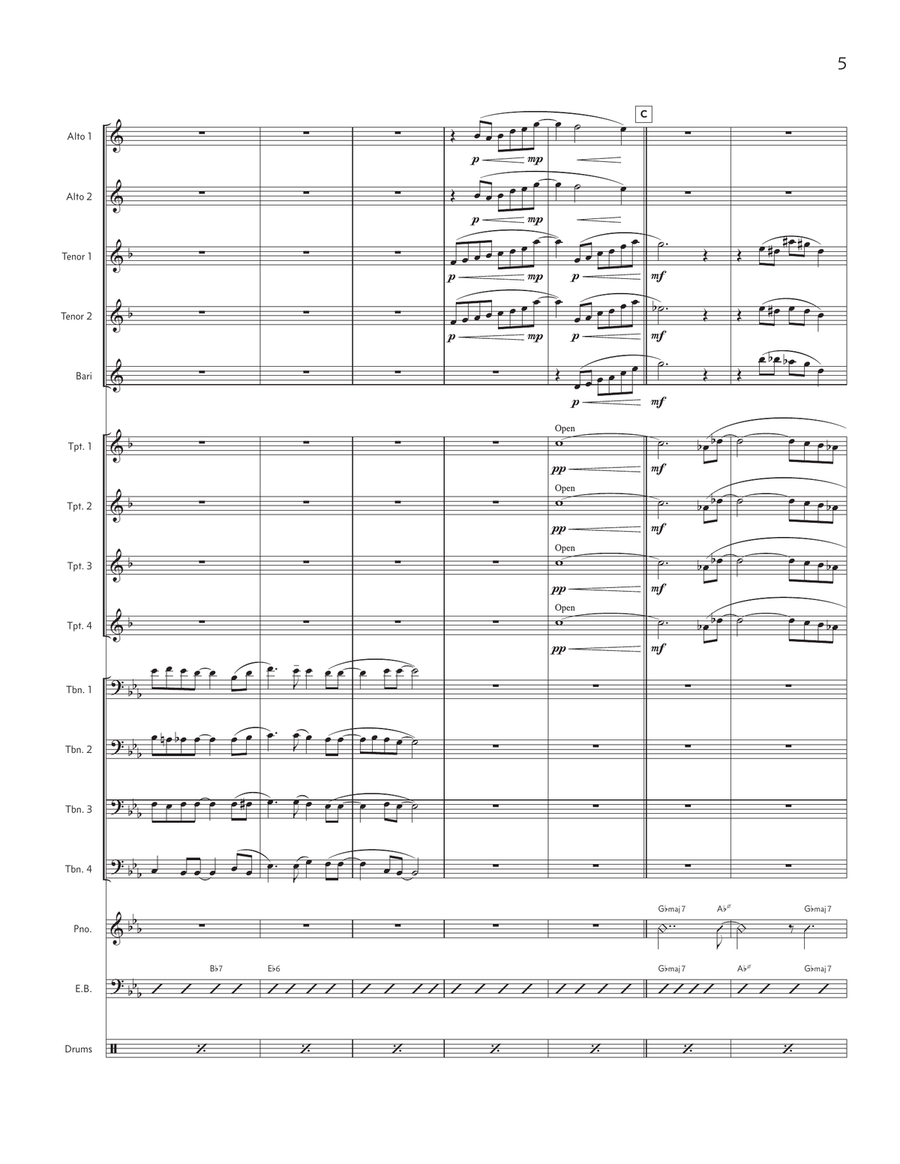 At Seventeen At Seventeen Jazz Ensemble scores gallery preview page 5