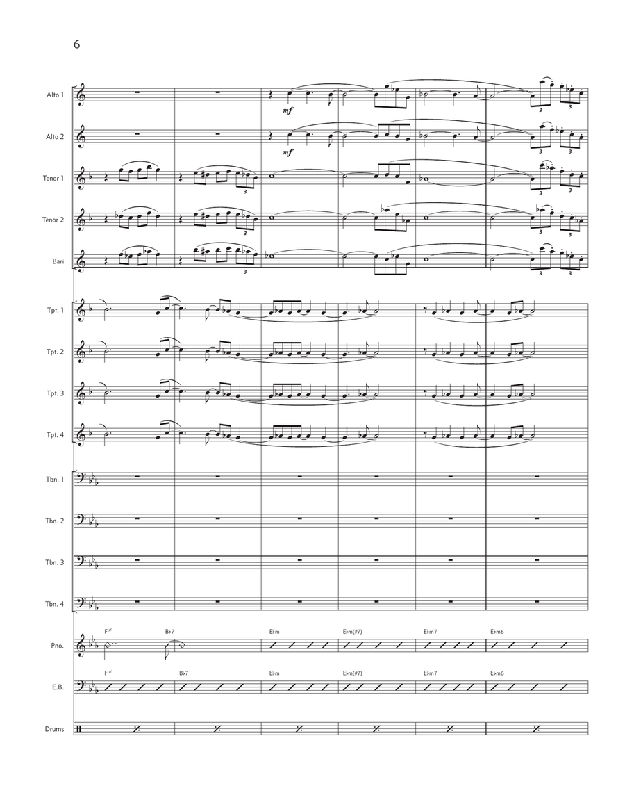At Seventeen At Seventeen Jazz Ensemble scores gallery preview page 6