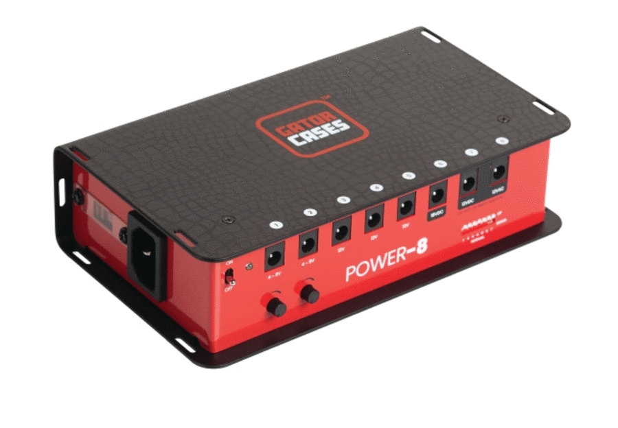 Pedal Board Power Supply with 8 Isolated Outlets Guitar scores gallery preview page 1