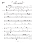 Three Christmas Duos for Alto Flute and Bass Flute
