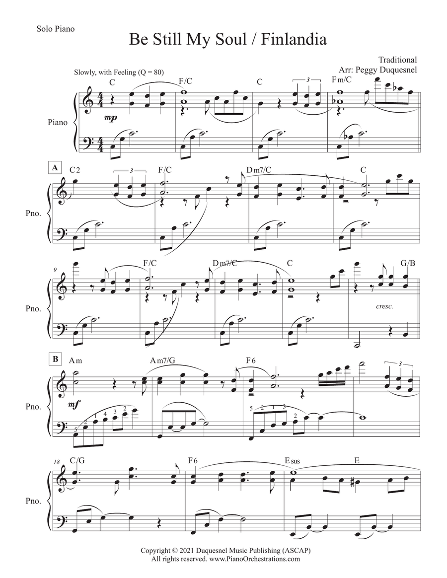 Piano for My Soul - Volumes One and Two (Hymns and Classics) Piano Solo scores gallery preview page 3