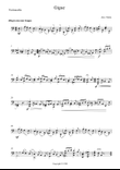 Gigue for Solo Cello