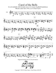 Carol of the Bells arr. for Desk Bells mini preview
