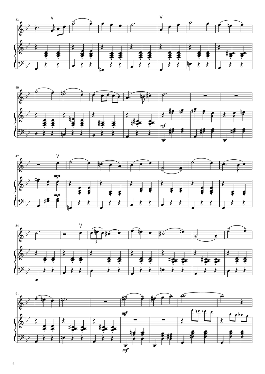 Merry-go-round Of Life Merry-go-round Of Life Violin Solo scores gallery preview page 3