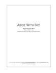 Abide With Me! (violin)