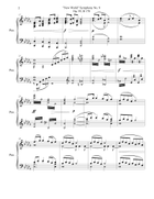 New World Symphony No. 9 Op. 95 B 178 Mov. 2 Piano Solo scores gallery preview page 3
