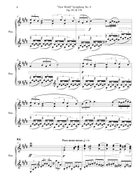 New World Symphony No. 9 Op. 95 B 178 Mov. 2 Piano Solo scores gallery preview page 5