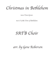 Christmas in Bethlehem Choral mini preview