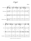 A Fugue?