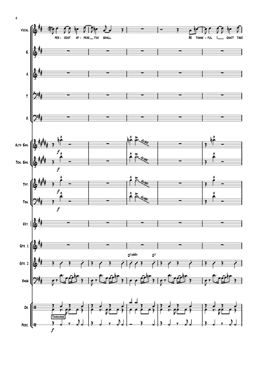 Taxman Large Ensemble scores gallery preview page 4
